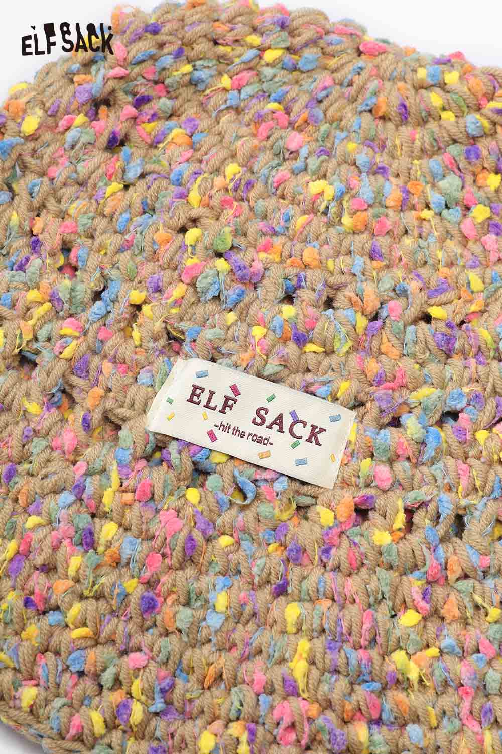 ELFSACK Colorful Fisherman Beanie Korean Warm Fashion Knit Hat