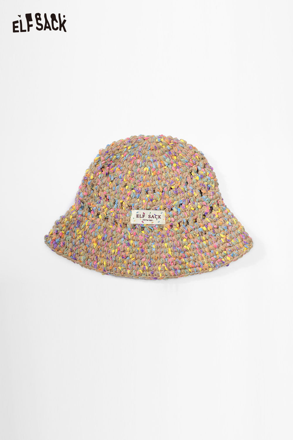 ELFSACK Colorful Fisherman Beanie Korean Warm Fashion Knit Hat