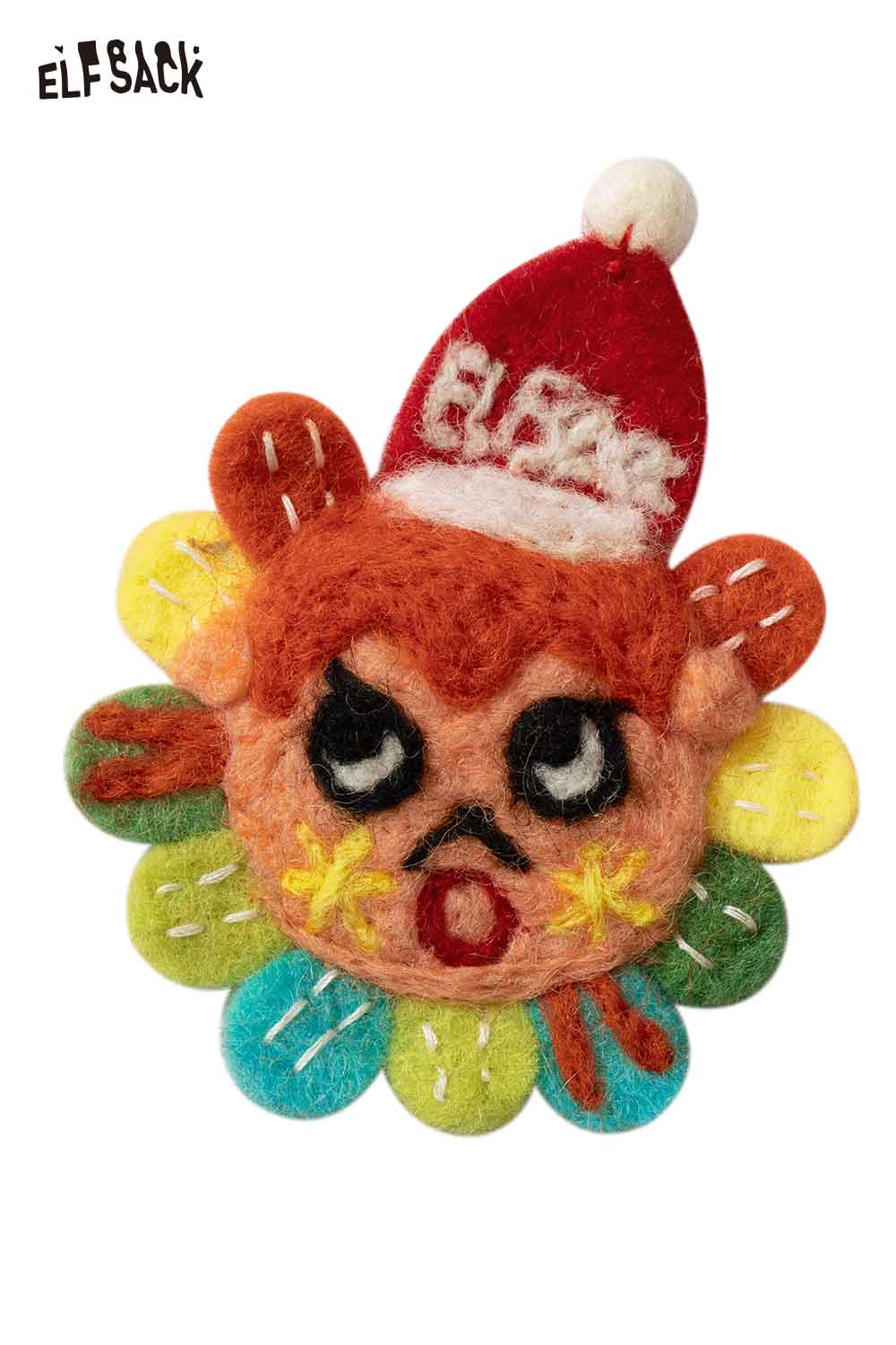 ELFSACK Dopamine Original Cartoon Plush Brooch