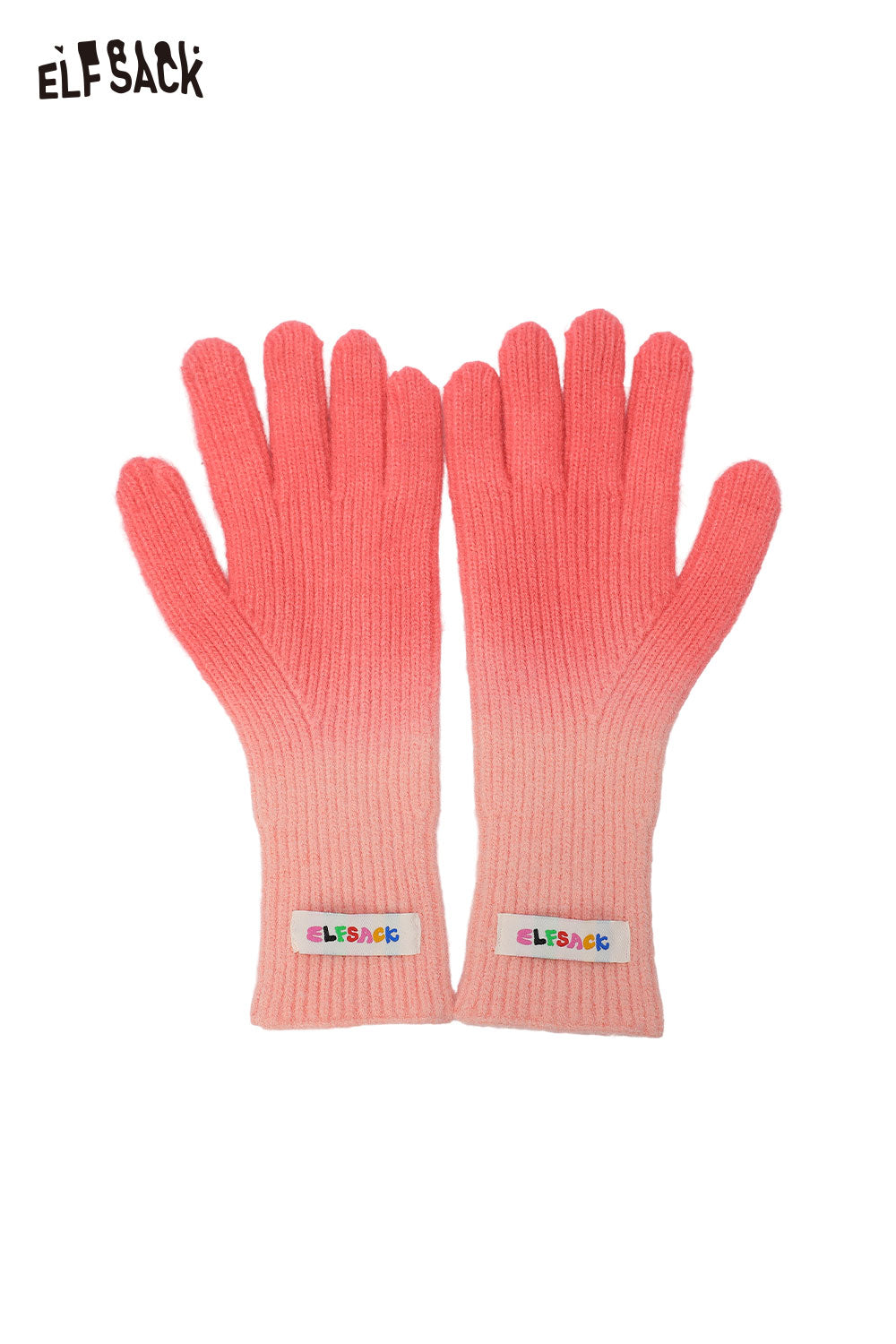 ELFSACK Gradient-colored Rubber-coated Casual Gloves