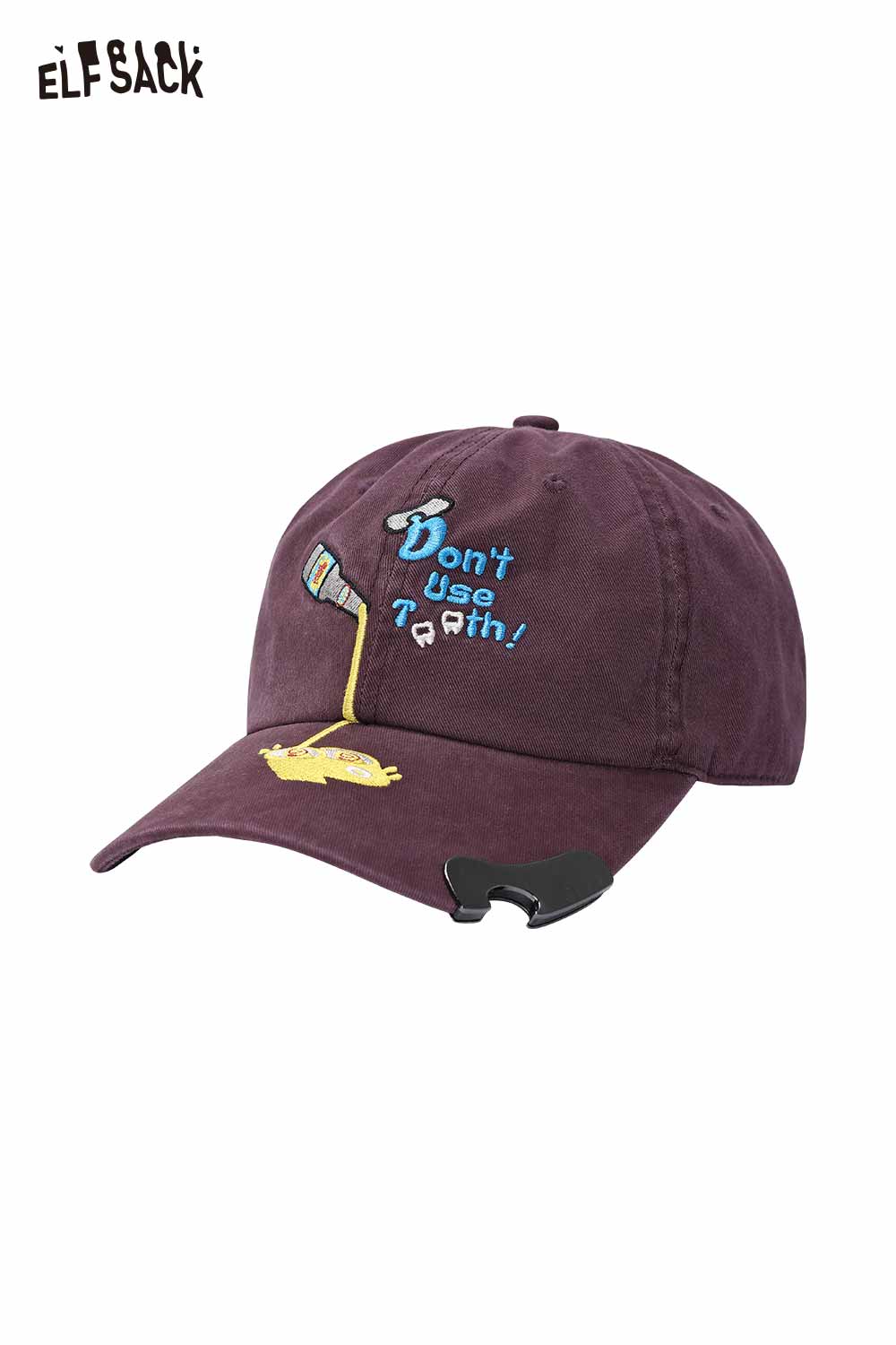 ELFSACK Embroidered Washed Baseball Cap