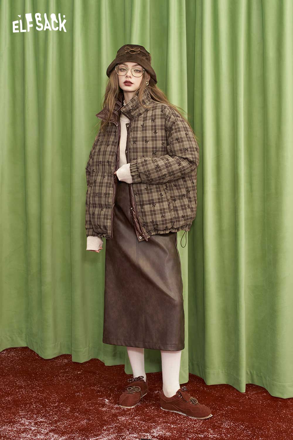 ELFSACK Light Design Reversible Down Jacket