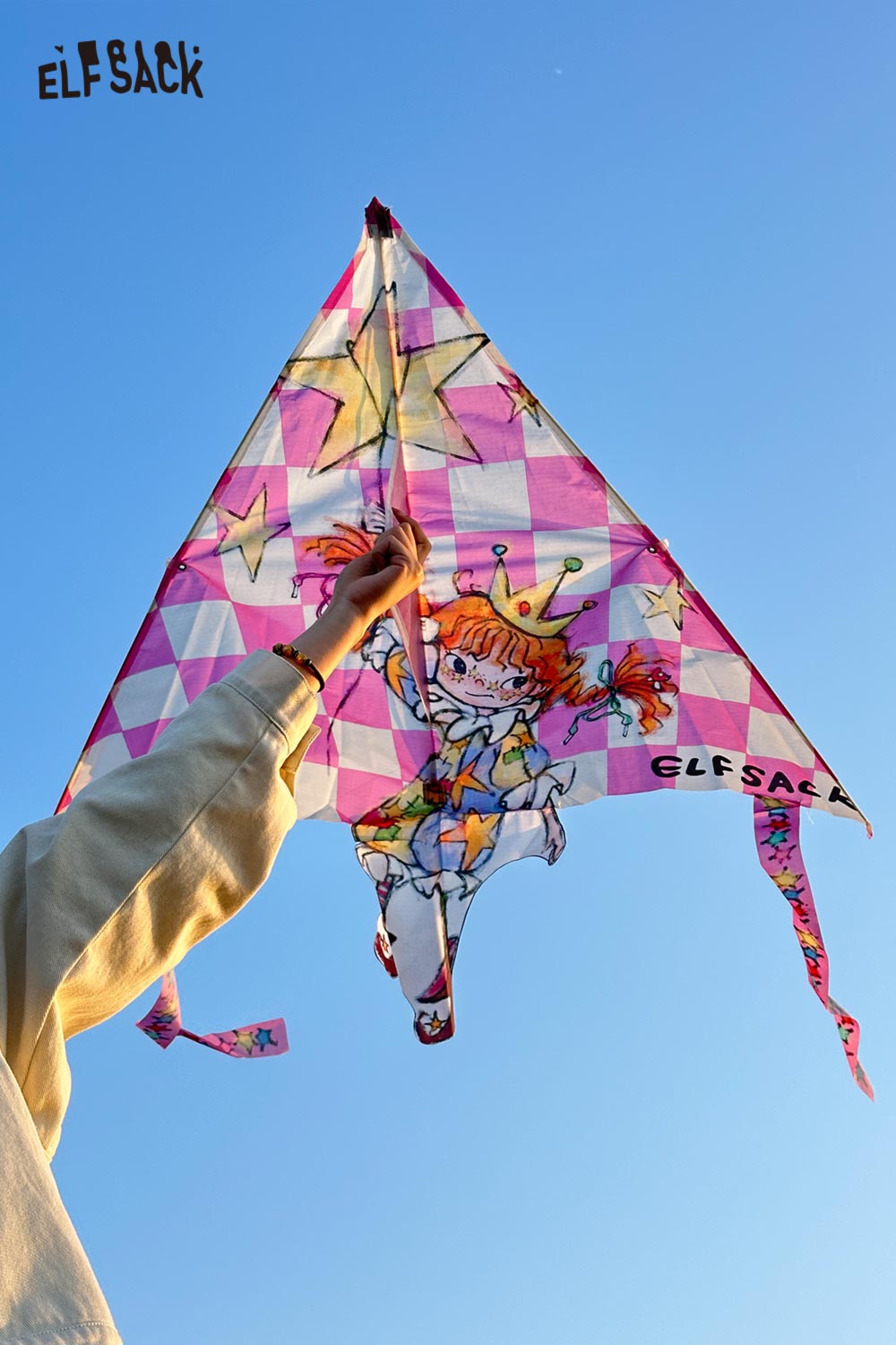 ELFSACK Nylon Portable Hand Held Kite