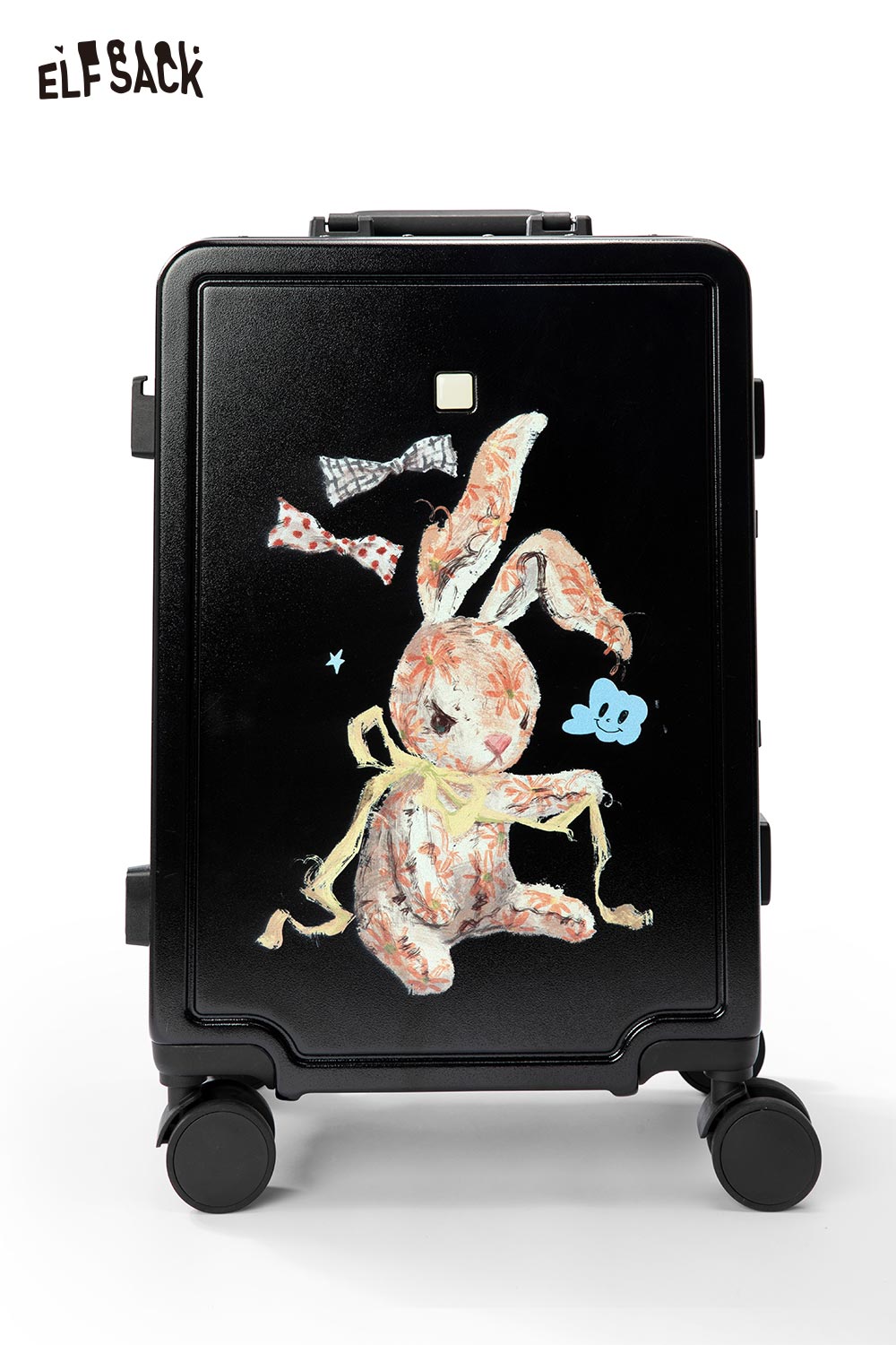 ELFSACK Printed Large Capacity Luggage