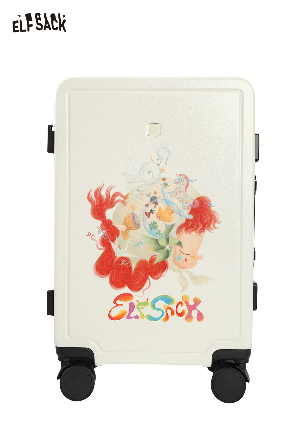 ELFSACK Printed Large Capacity Luggage