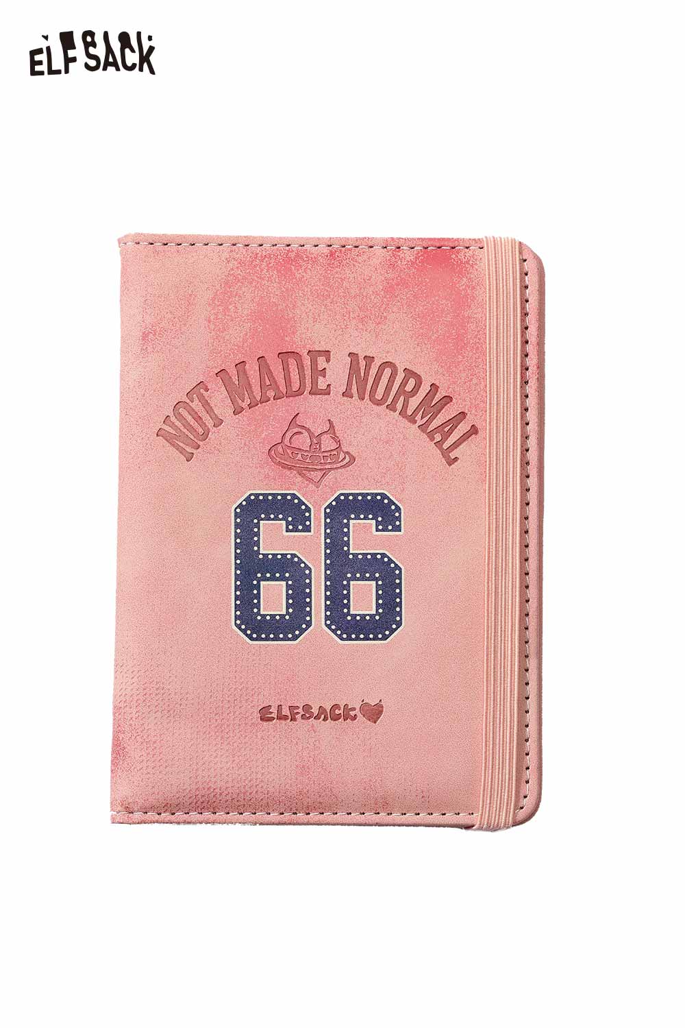 ELFSACK Vintage Number 66 Leather Passport Cover