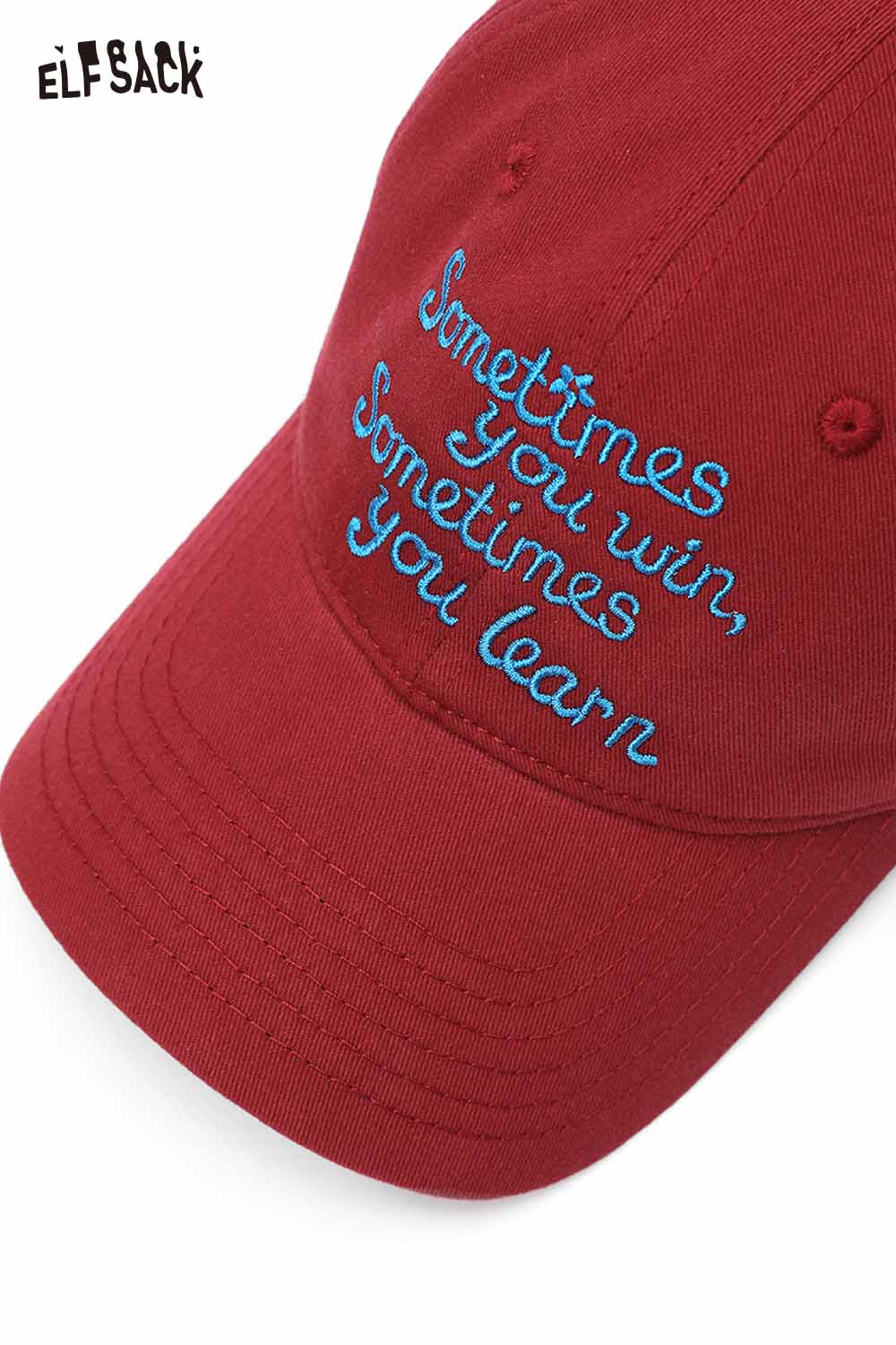 ELFSACK Cotton Baseball Embroidered Lettering Cap
