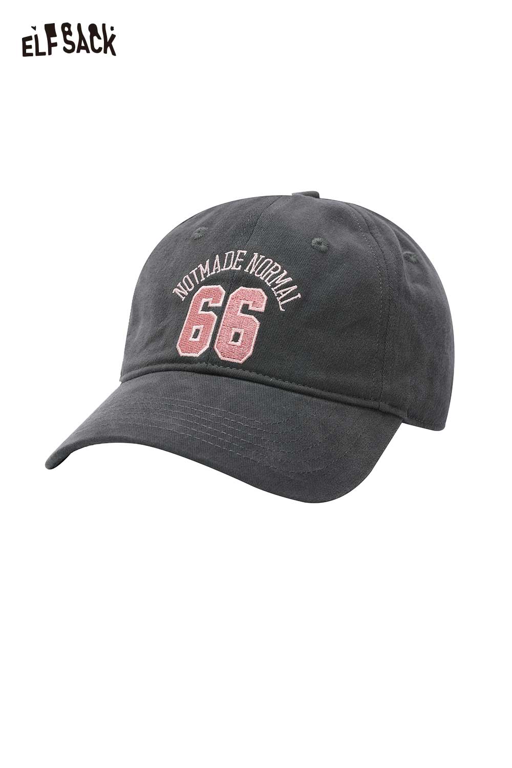 ELFSACK Women's Route 66 Embroidered Baseball Cap